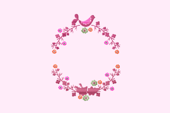 Bird Flower Wreath: A Designer’s Review for Merch