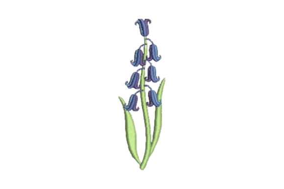 Bluebell: A Fresh Floral for Holiday Embroidery