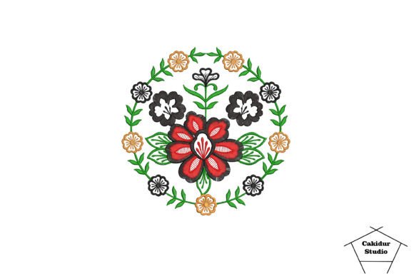 Circled Red Flower: A Designer’s Review for Branding