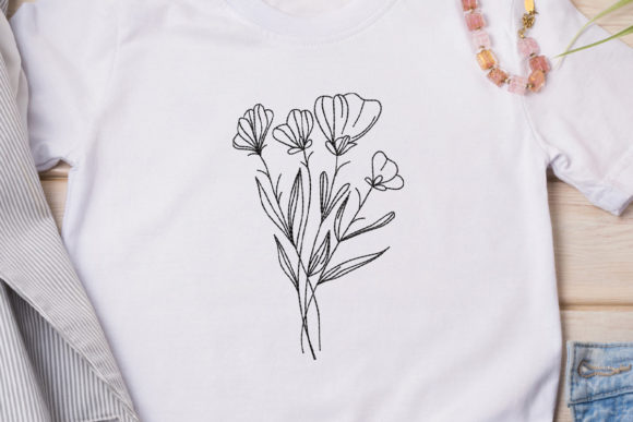Flowers Line Art: A Designer’s Review for Craft Fairs