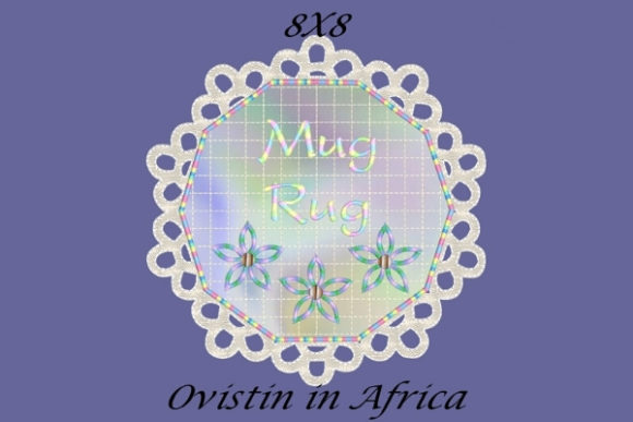 Lovely FSL Mug Rug: A Holiday Design Review