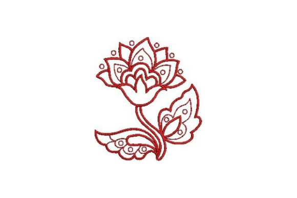 Redwork Flower Design: A Designer’s Review