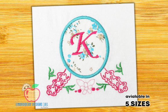 Review: Floral Frame with Place for Text
