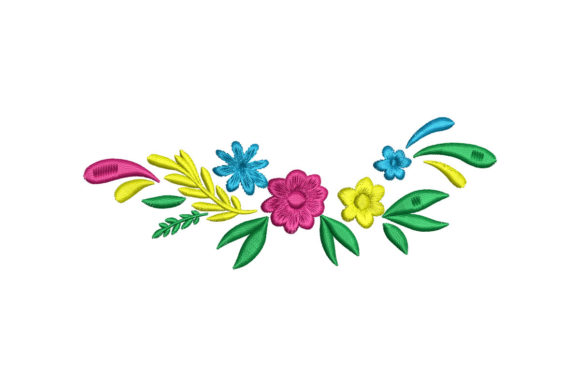 Review: Floral Wreath Embroidery Design for Real Projects