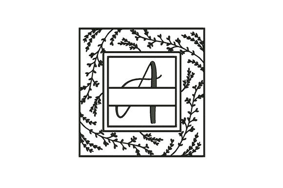 Reviewing Floral Alphabet a Design for Gifts