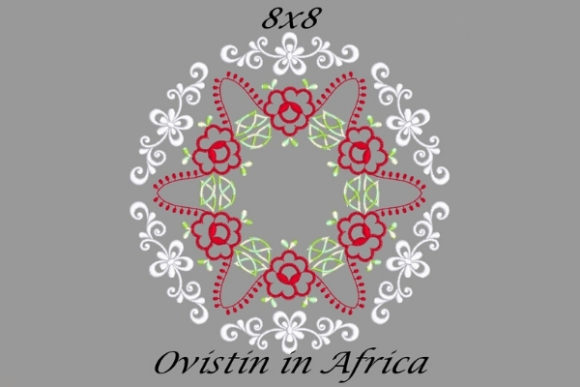 Reviewing the Beautiful Red Floral Quilt Block